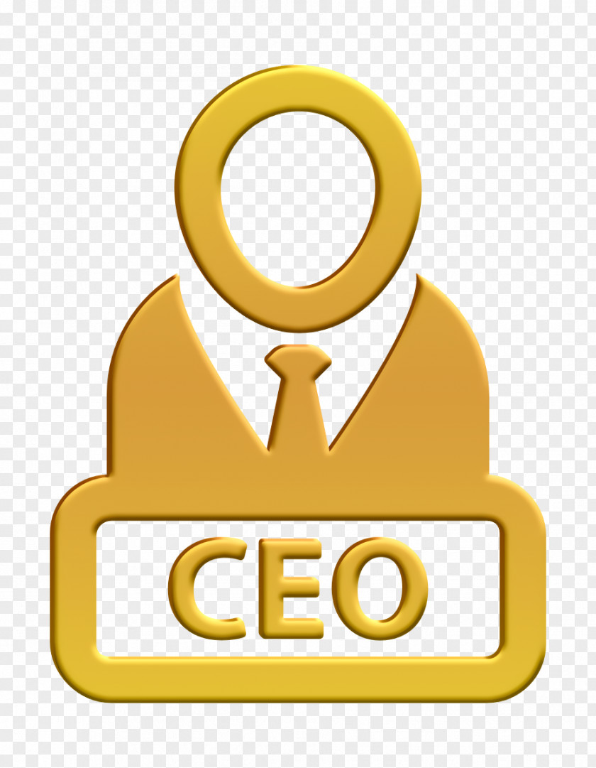 Ceo Icon Chief Executive Officer Business PNG