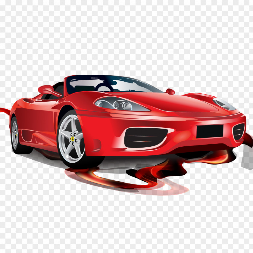 Vector Realistic Car Artillery Sports PNG