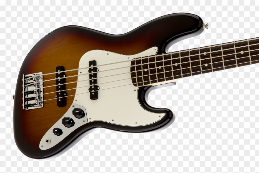 Bass Guitar Fender Standard Jazz V Squier PNG