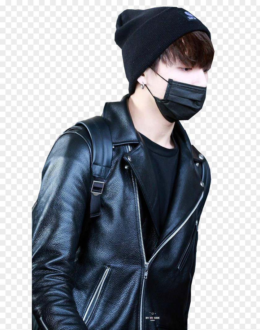 BTS Leather Jacket K-pop Clothing Korean Idol PNG
