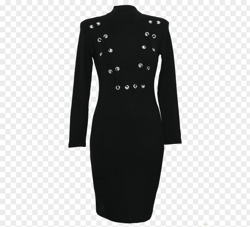 Dress Little Black Sleeve Formal Wear Clothing PNG