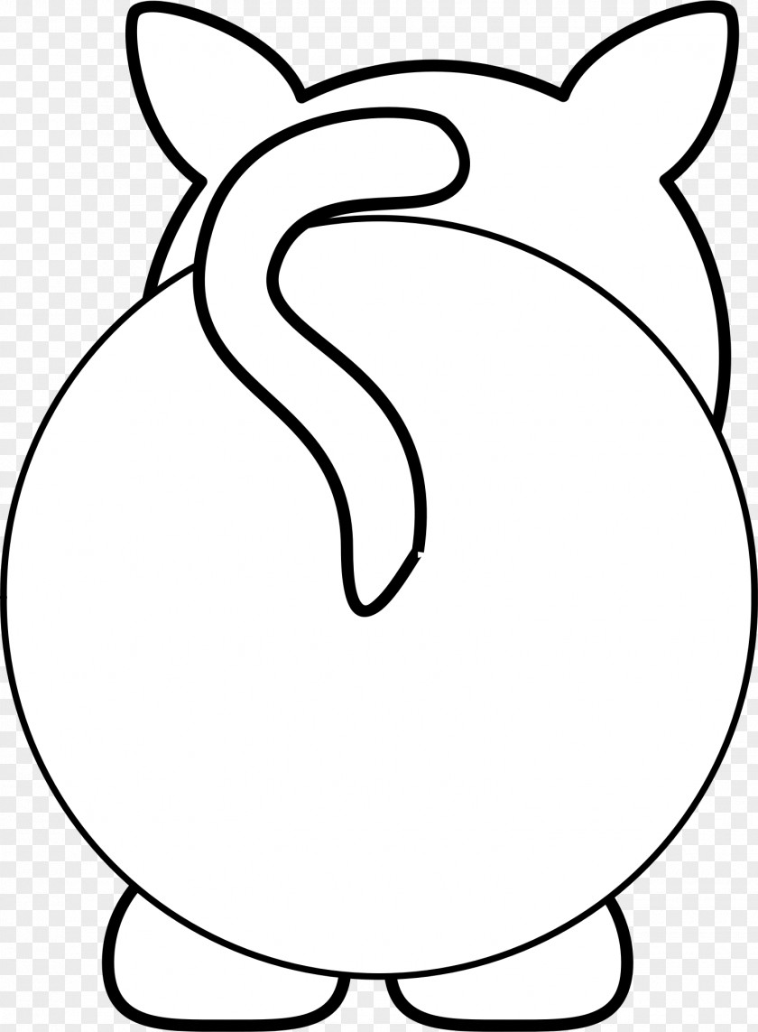 Line Art Whiskers Clip PNG