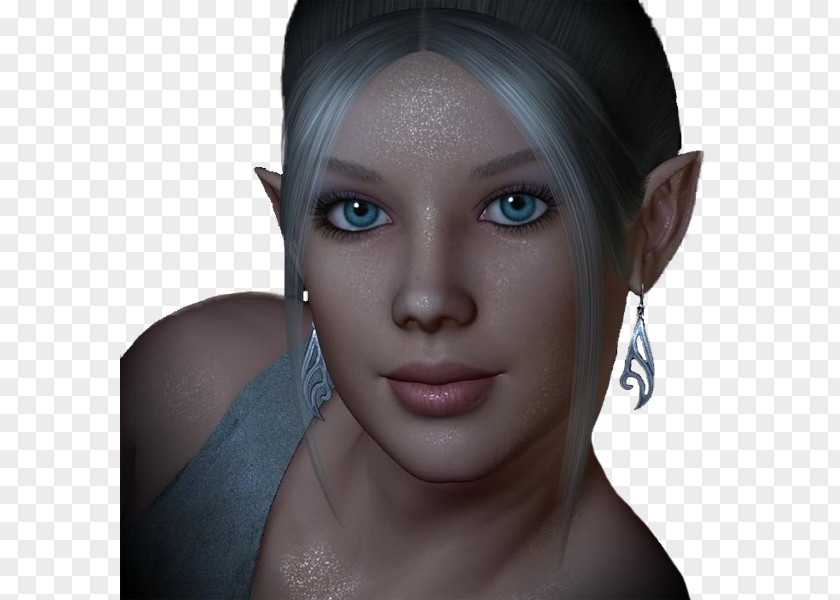 Woman Fantasy Eyebrow Face PNG