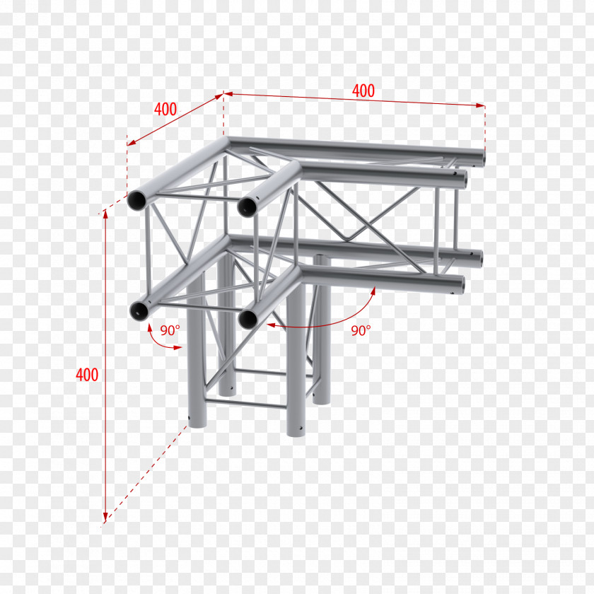 Angle Truss Degree Structure Aluminium PNG