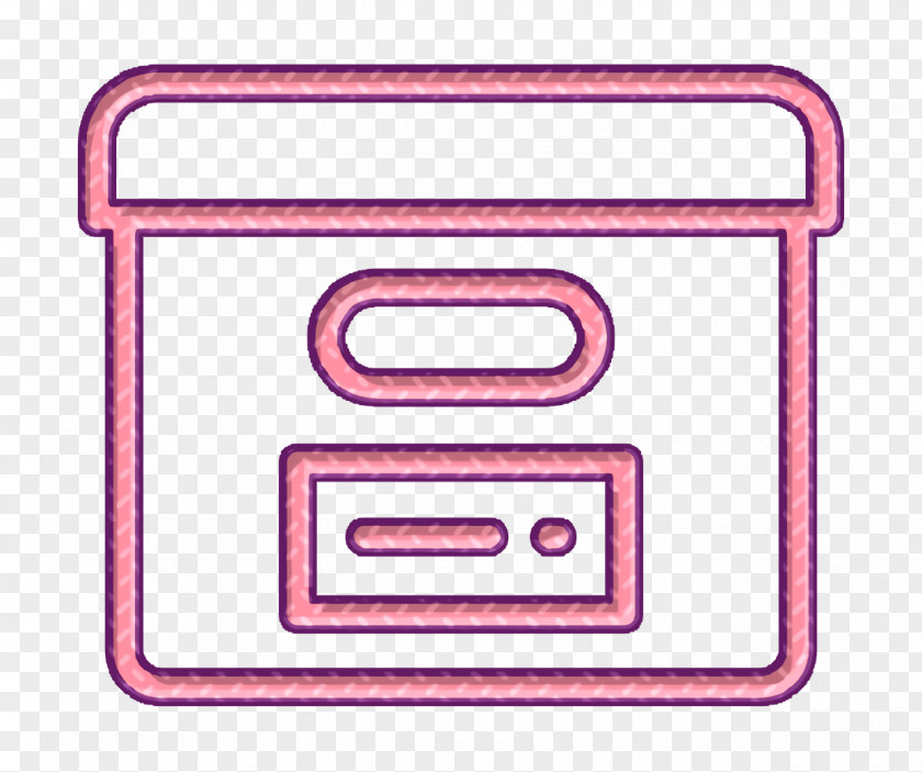 Business Management Icon Box PNG