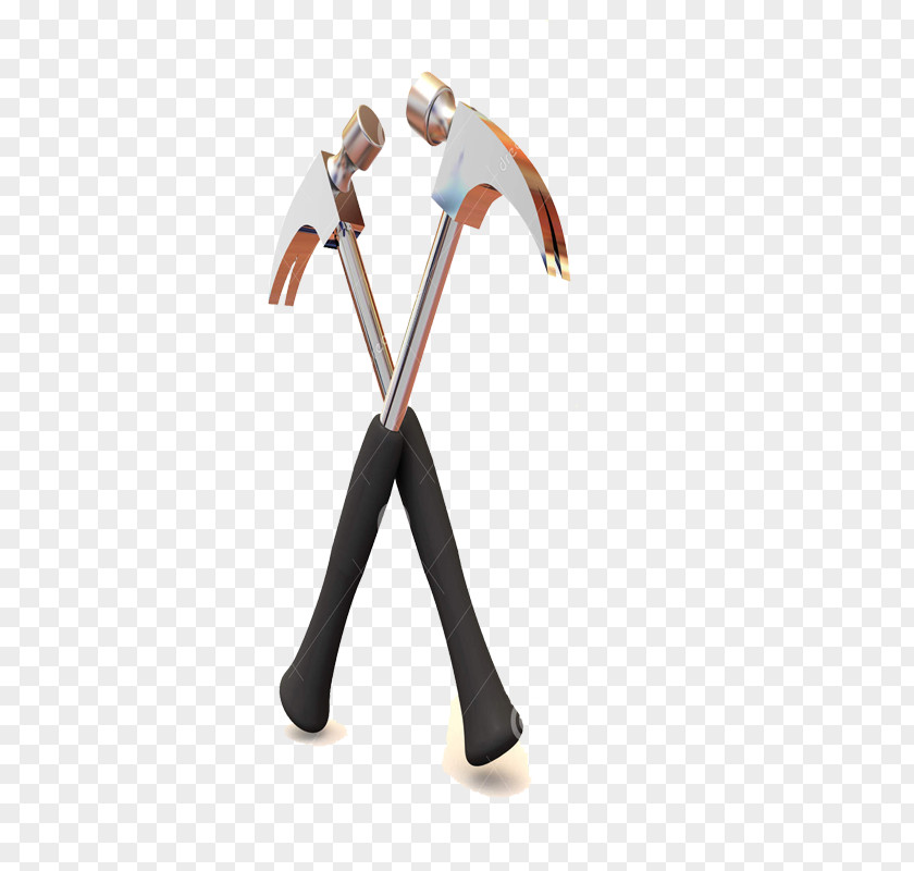 Cross Hammer Claw Tool PNG