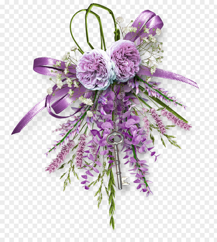 Happy Anniversary Violet Flower Purple Rose Lavender PNG