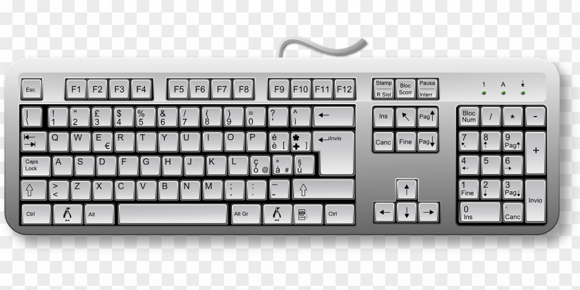 Keyboard Computer Mouse Laptop Dell Clip Art PNG