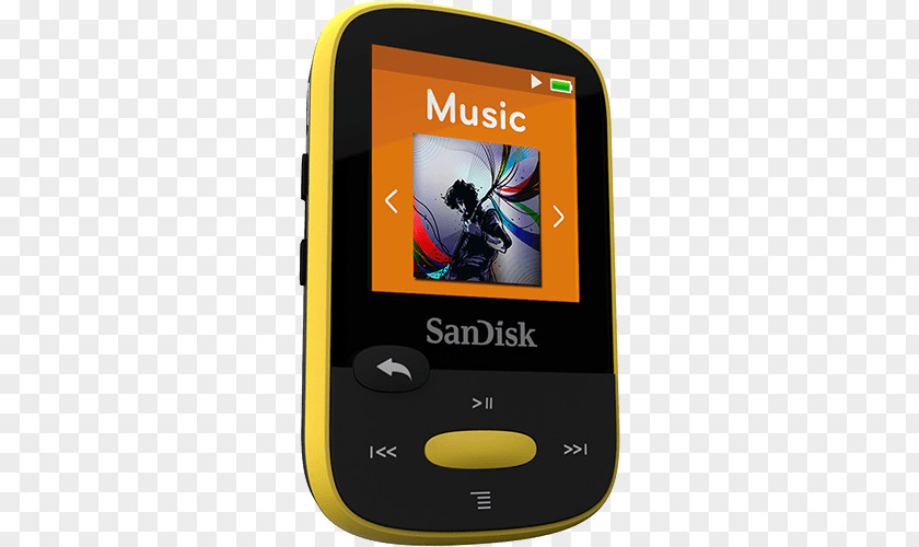 Product Retail SanDisk Clip Sport Plus Sansa Zip Digital Audio PNG