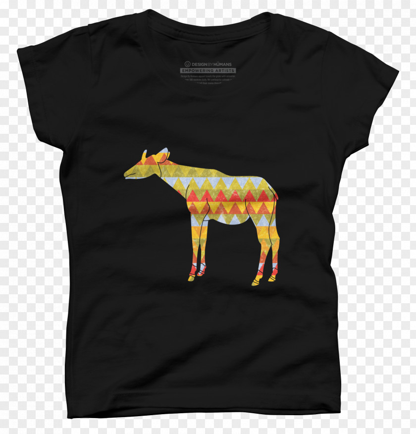 T-shirt Giraffe Okapi Wildlife Reserve Ituri Province PNG