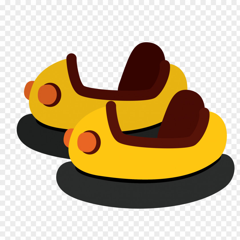 Vector Cartoon Bumper Cars PNG