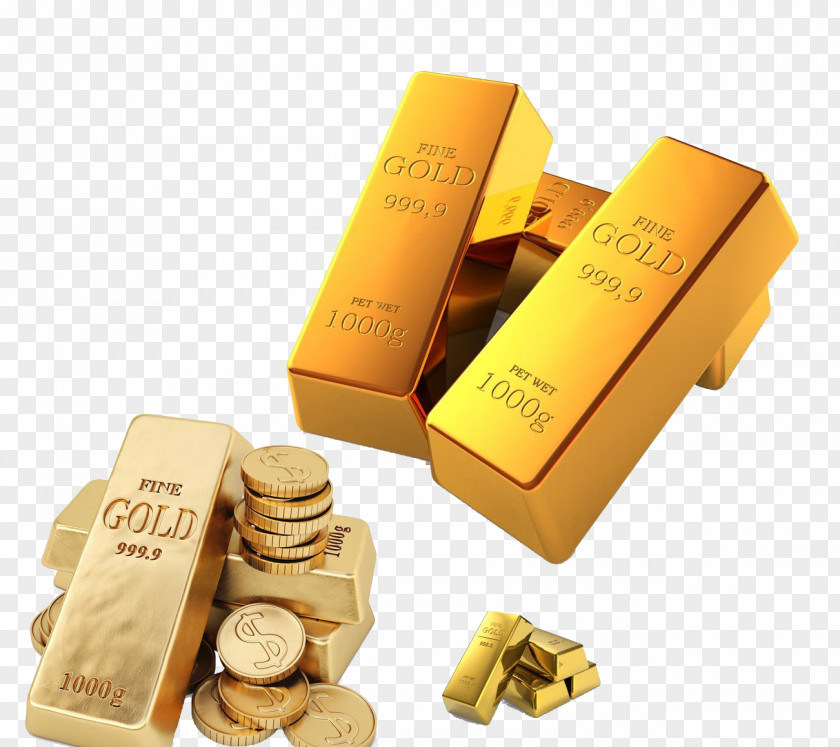 A Wide Range Of Gold Bullion Coins Image Bar Ingot As An Investment PNG