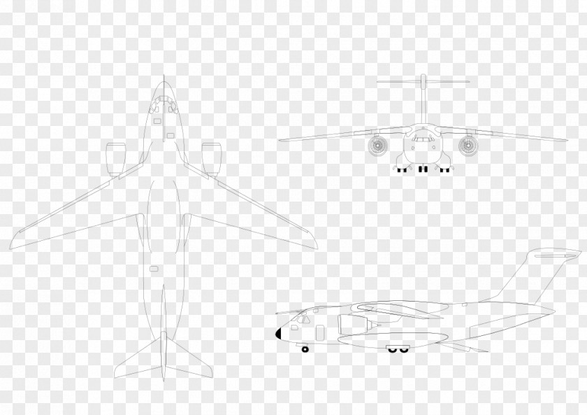 Aircraft Line Helicopter Rotor Propeller Airplane Drawing PNG