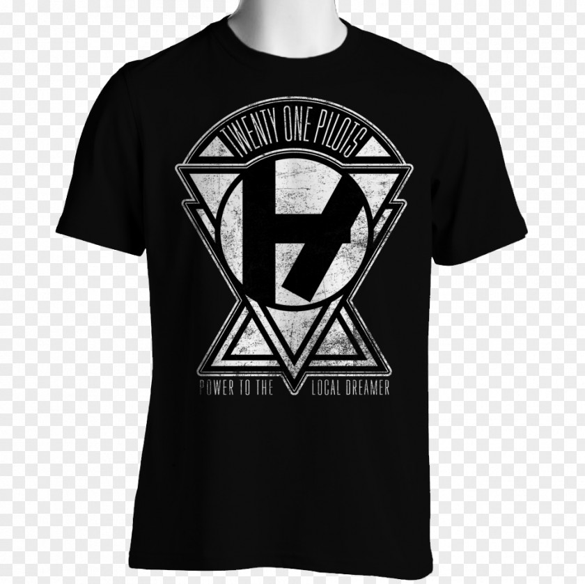 Black T-shirt Design Clothing Sizes Scoop Neck PNG