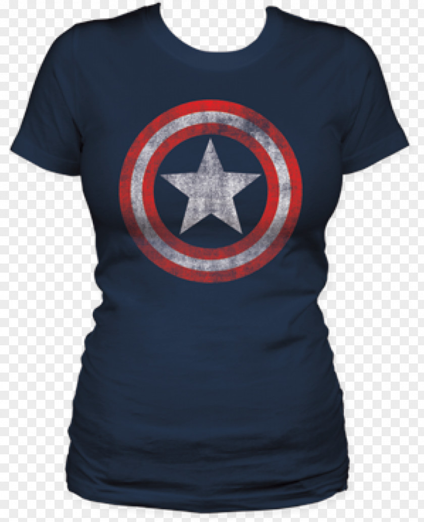 Captain America America's Shield T-shirt Top Clothing PNG