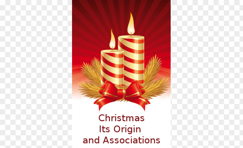 Christmas Candle Clip Art PNG