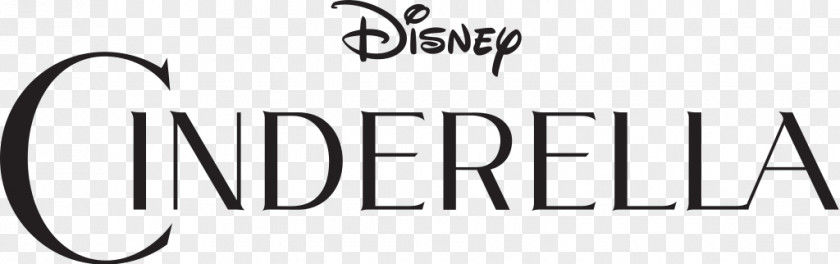 Cinderella Black Logo The Walt Disney Company And White Animation PNG