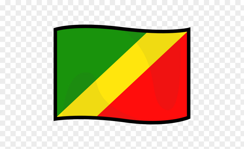 Emoji Flag Of The Republic Congo Sticker Czech PNG