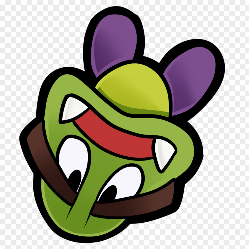 Mario Paper Goomba Art PNG