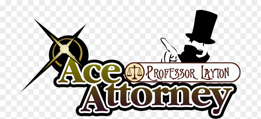 Professor Layton And The Miracle Mask Ace Attorney Investigations 2 Logo Translation Brand PNG