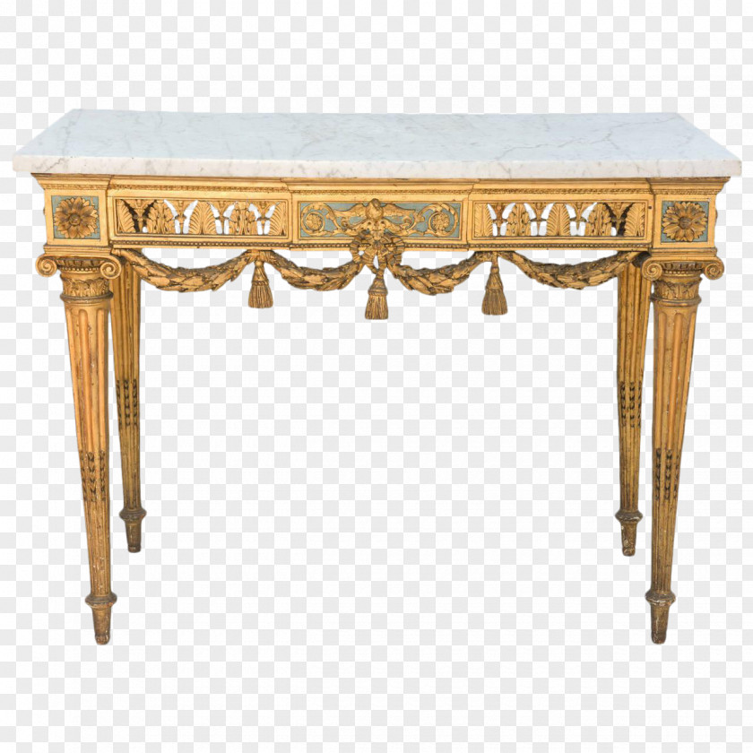 Table Refectory Furniture Antique Couch PNG
