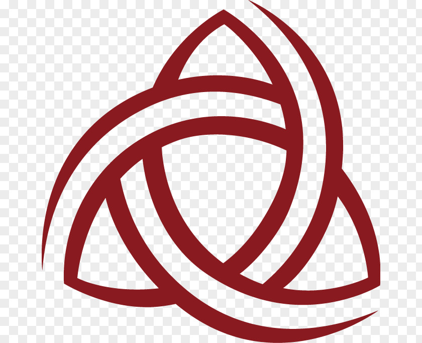 Triquetra Trinity Symbol Wicca Diagram PNG