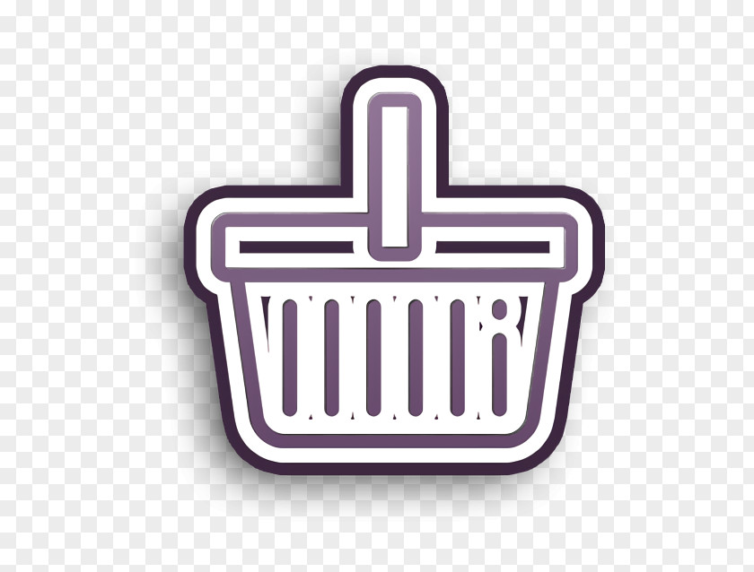 Business Management Icon Basket Shopping PNG