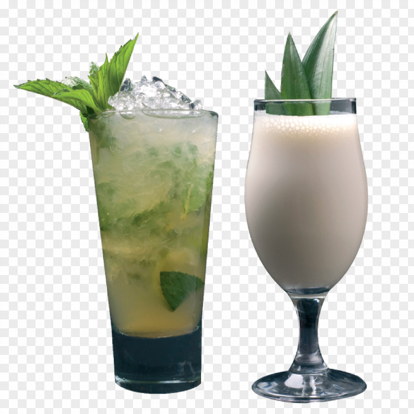 Milk Cocktail Garnish Mojito Mai Tai Mint Julep PNG