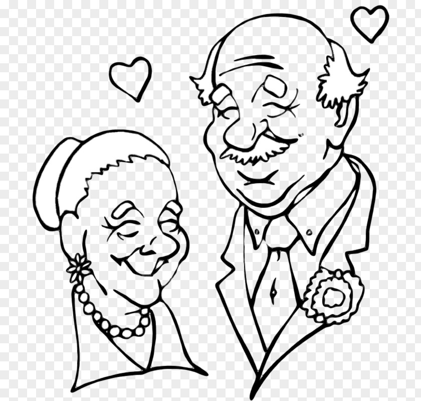 National Grandparents Day Clip Art PNG