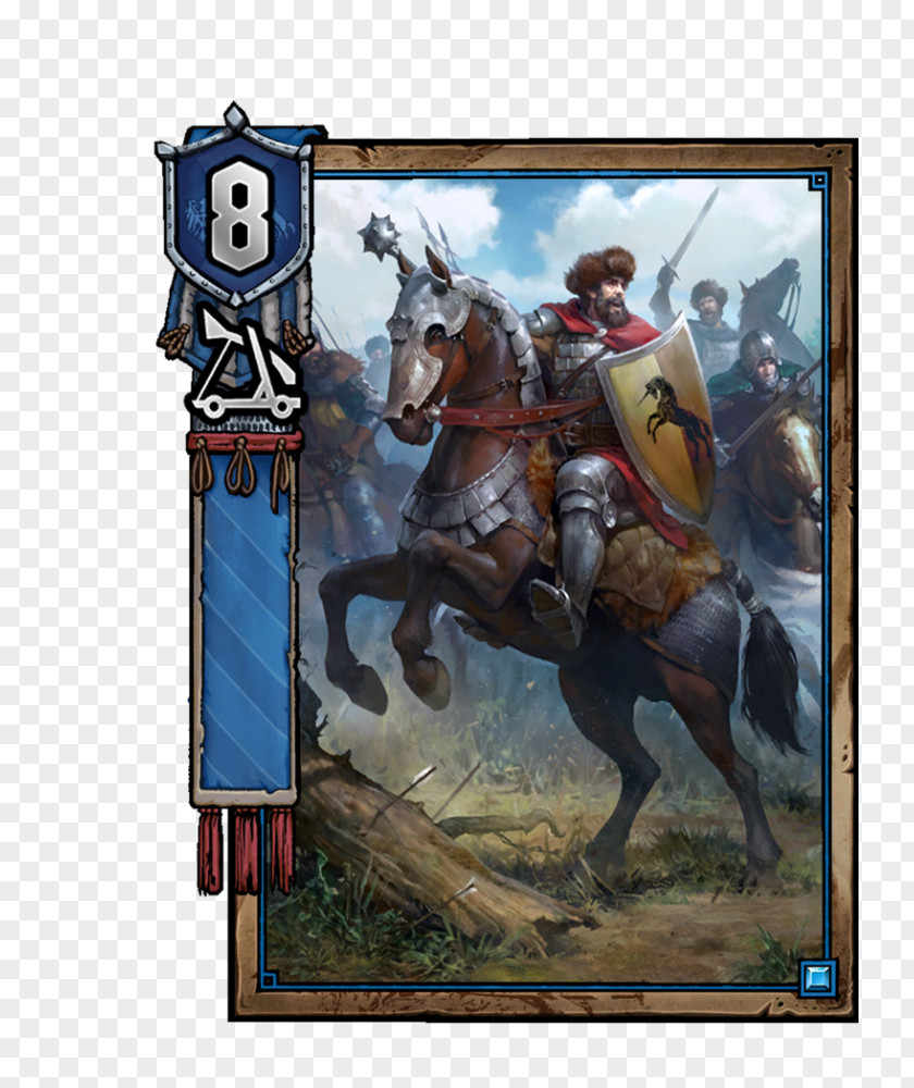 Gwent: The Witcher Card Game Heavy Cavalry Light Art PNG