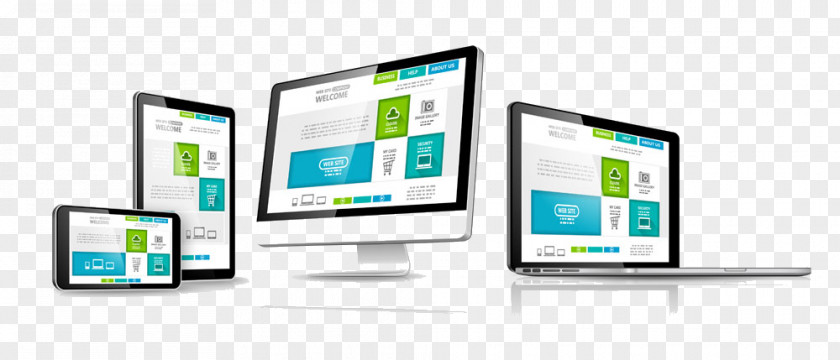 Simple Business Computer Digital Screen Web Development Responsive Design Search Engine Optimization Website PNG