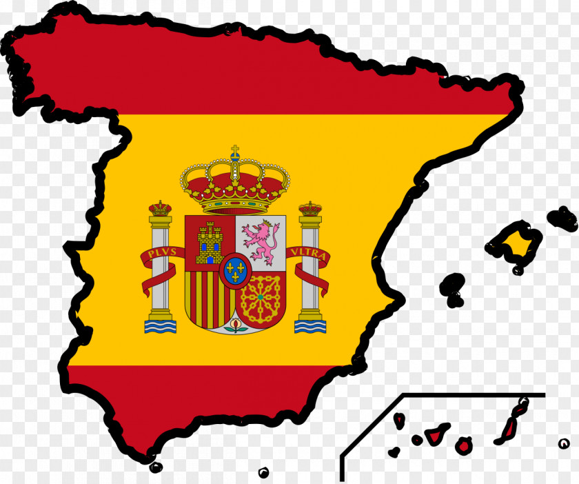 Spanish Flag Of Spain Clip Art PNG