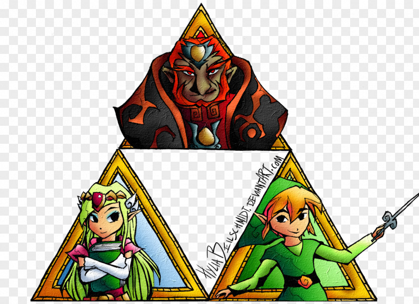 Triforce Of Courage Link Princess Zelda The Legend Zelda: Wind Waker PNG