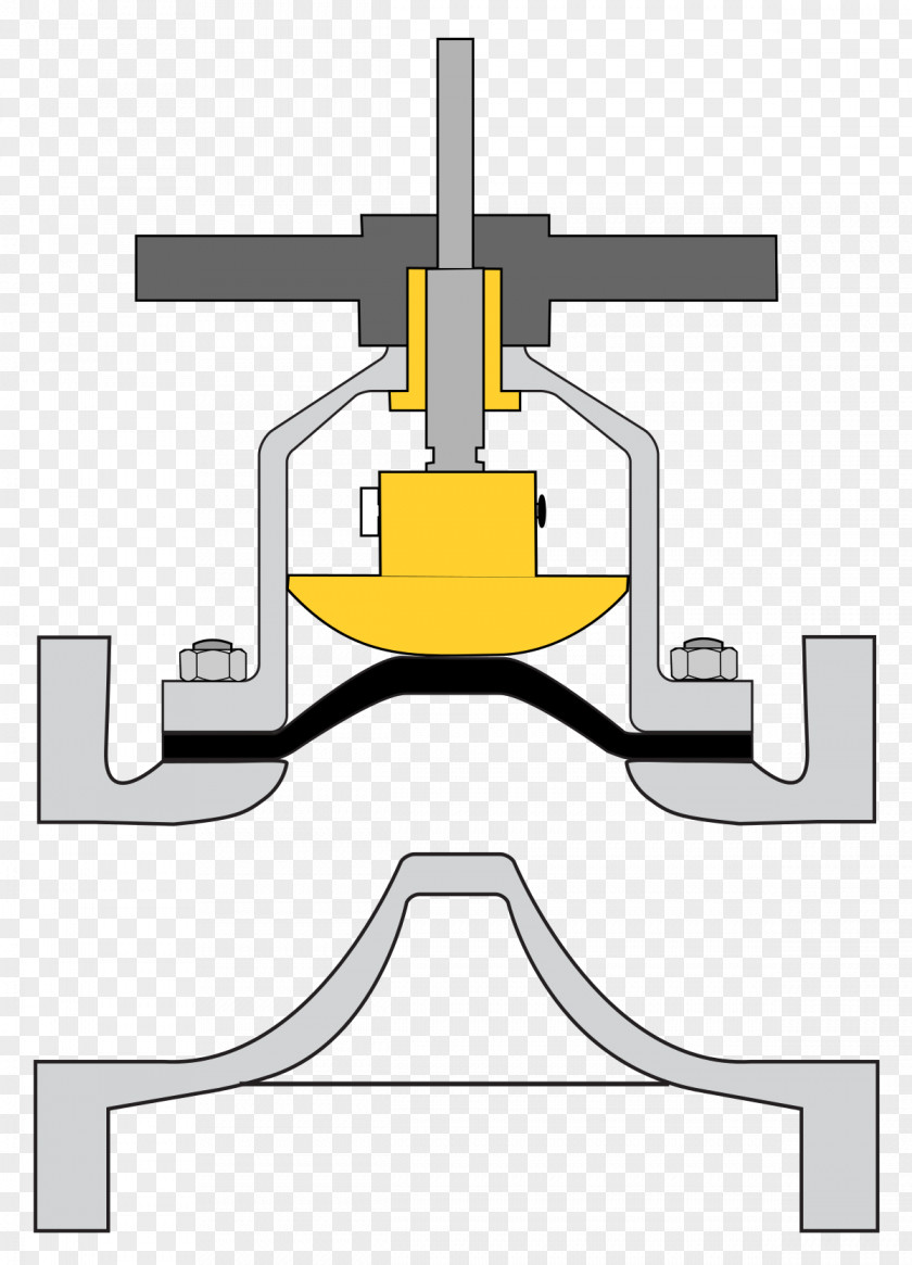 Seal Diaphragm Valve Ball Globe PNG