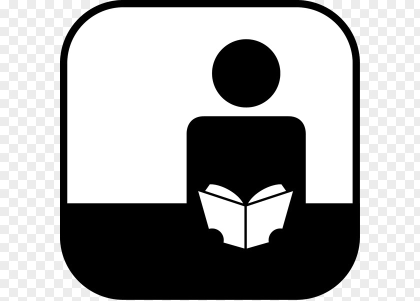 Symbol Pictogram Public Library Librarian PNG