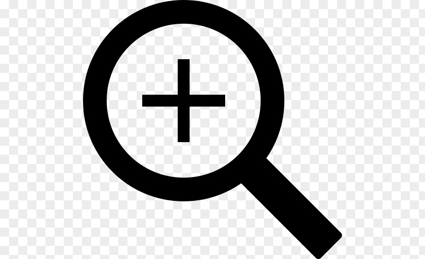 Symbol Zooming User Interface Magnifying Glass Magnification PNG