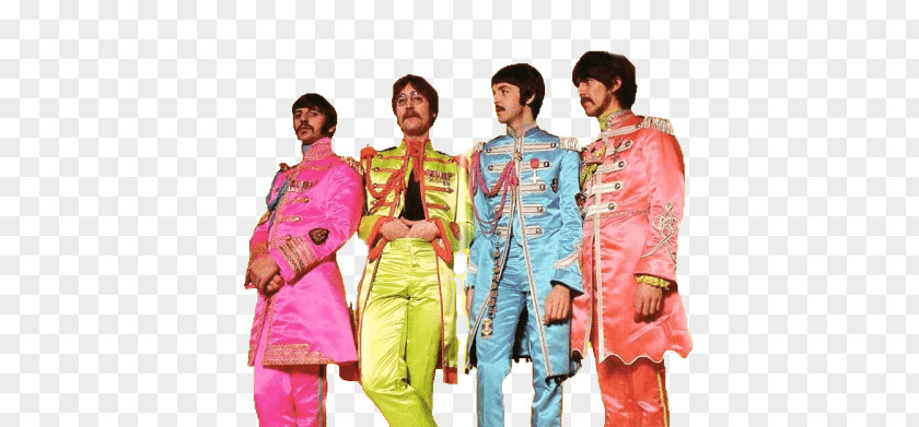 The Beatles Sergent Pepper PNG Pepper, the in double breasted coat clipart PNG