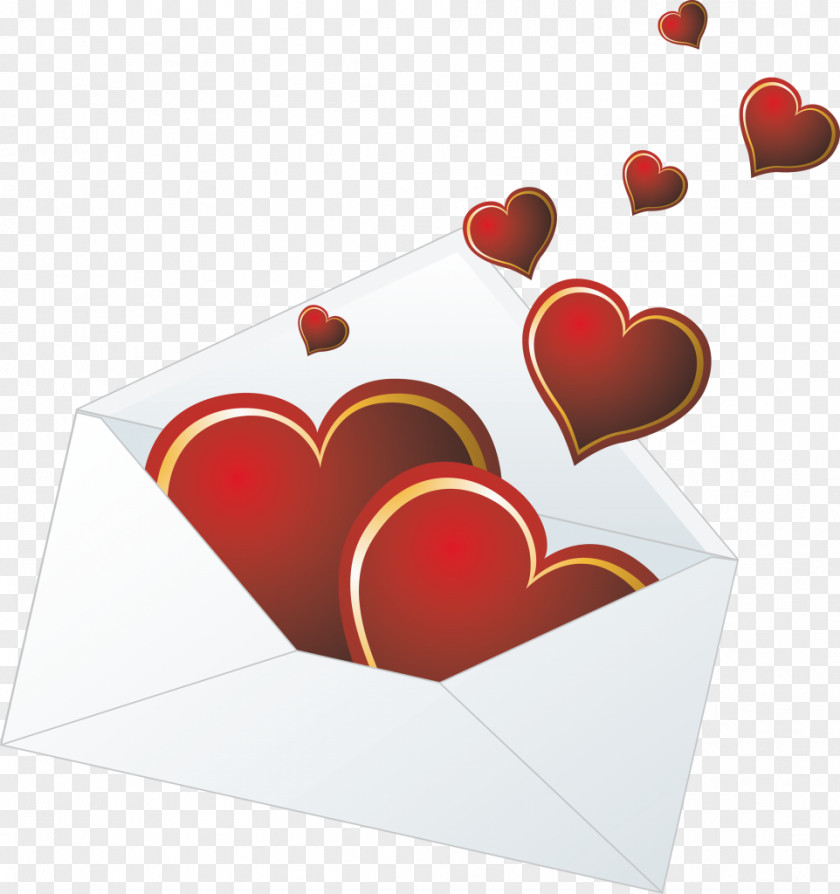 Valentine's Day Envelope Love PNG