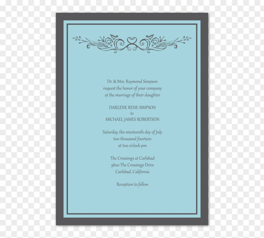 BLUE WEDDING INVITATION Wedding Invitation Picture Frames Convite Font PNG