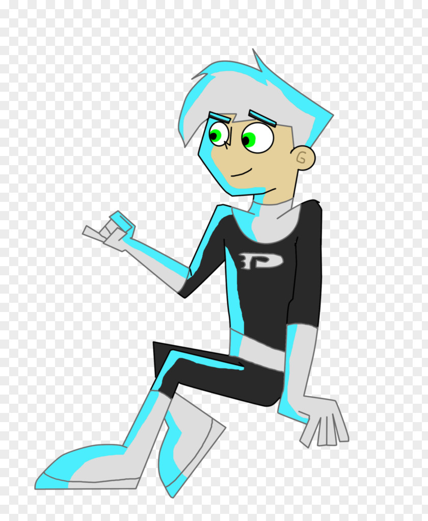 Danny Phantom Slash Human Behavior Finger Shoe Clip Art PNG