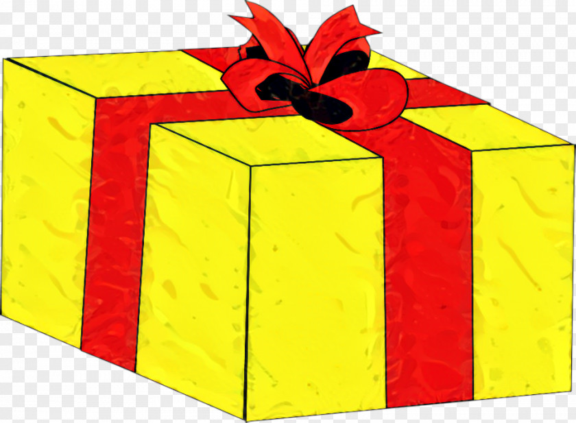 Ribbon Shipping Box Gift PNG