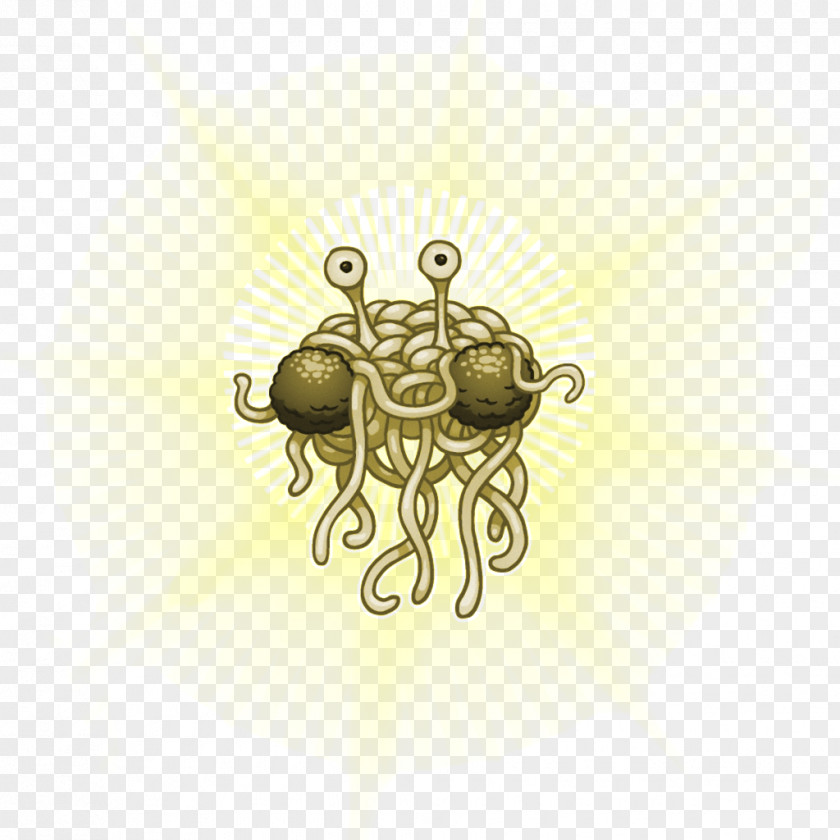 Spaghetti The Gospel Of Flying Monster Church Christian God Delusion PNG