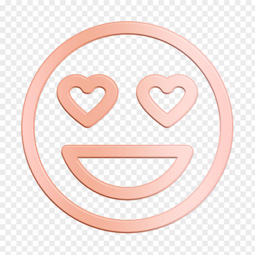 In Love Icon Emoji Smiley And People PNG