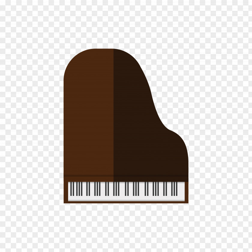 Vector Flat Piano Icon PNG