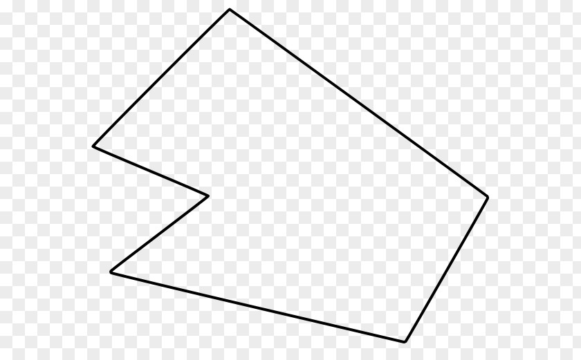 Angle Concave Polygon Area Perimeter Line Segment PNG