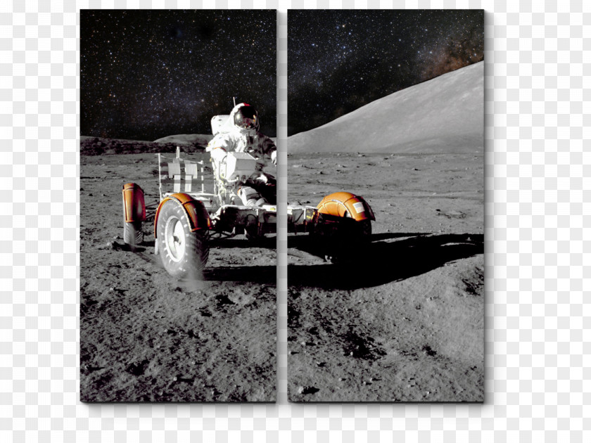 Astronaut Apollo 17 Program 11 16 Lunar Roving Vehicle PNG
