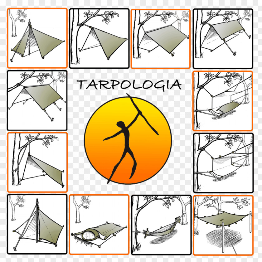 Baner Tarpaulin Tarp Tent Survival Skills PNG