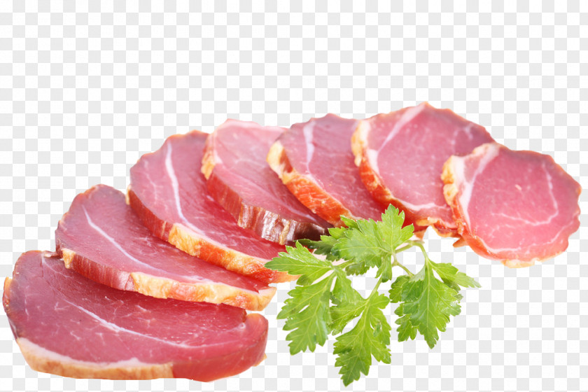 Farmhouse Bacon Slices Meat Food Industry Scissors PNG