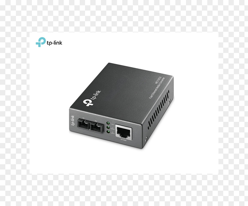 Fiber Media Converter Single-mode Optical Fast Ethernet 100BASE-FX PNG