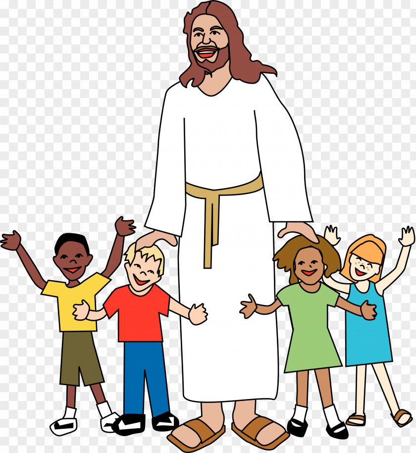 God Child Worship Clip Art PNG